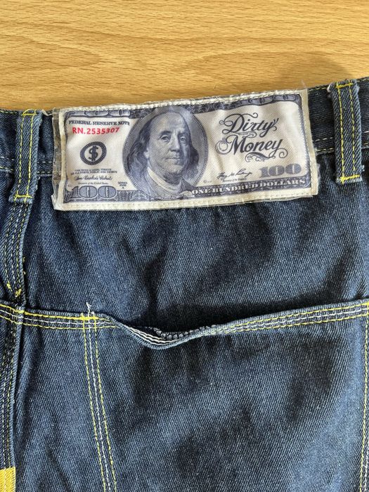 Dirty money широки дънки