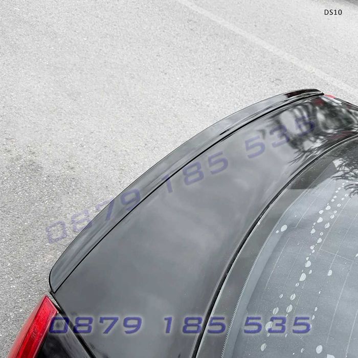 Спойлер за багажник Skoda Octavia MK2 2004-2012, черен гланц - DS10 тунинг заден лип шкода оставия tuning lip spoiler bagajnik