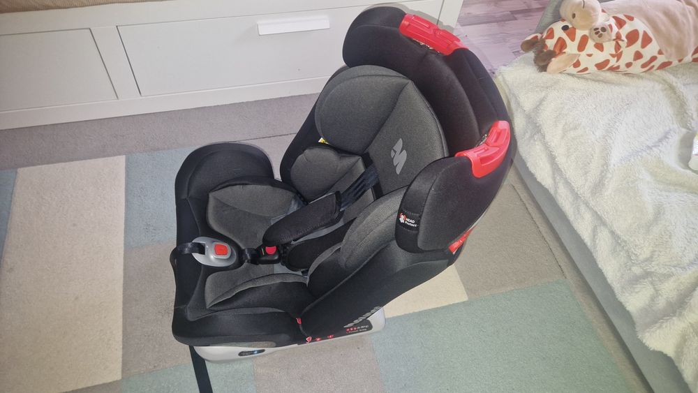 Scaun Auto Bebelusi Mavio®, Model G401, Safe Rider, ISOFIX, pentru Copii intre 0 si 12 ani,, ISOFIX, Centura in 5 Puncte, Protectie Impact Lateral