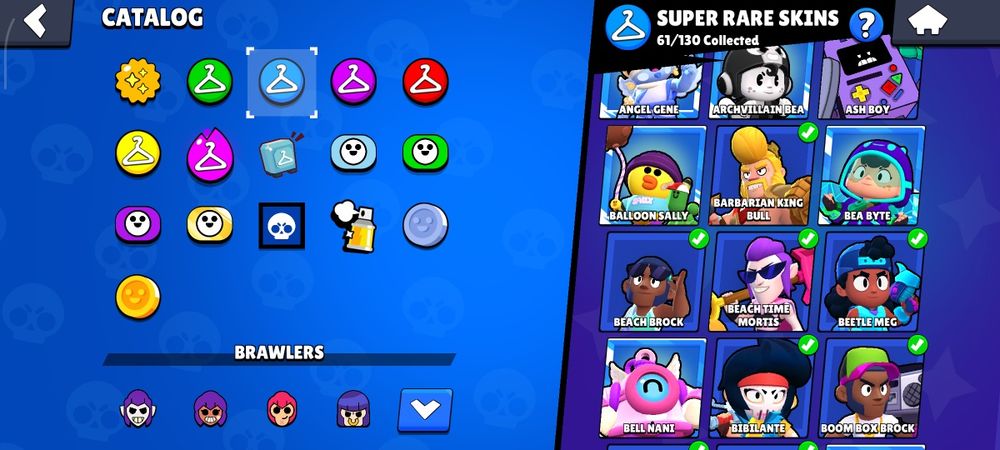 Аккаунт Brawl Stars 56к кубков+