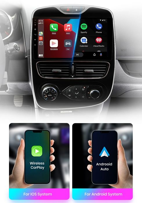 Navigatie Android dedicata Renault Clio 4  (2012-2019).