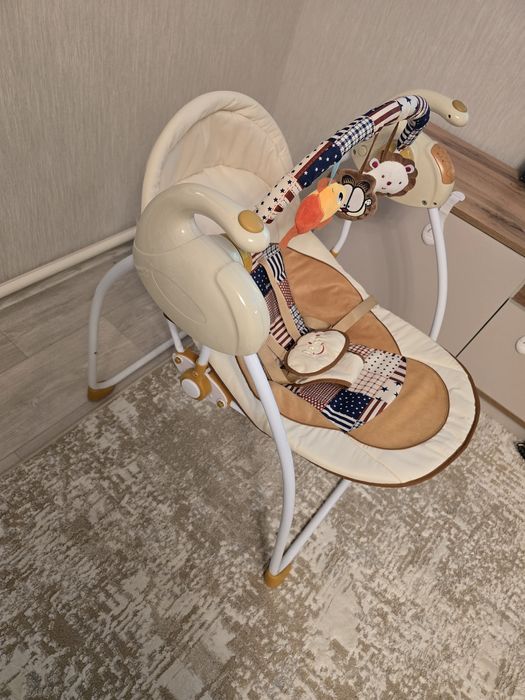 Электрокачеля шезлонг