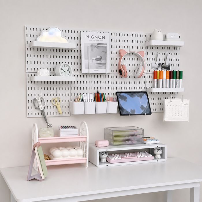 Настенные панели органайзеры, пегборд, аналог Ikea Skadis