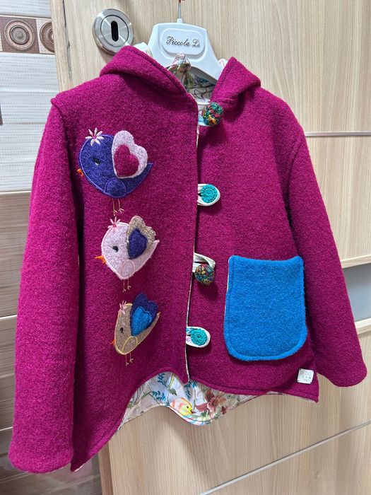 Palton lână fetiță
