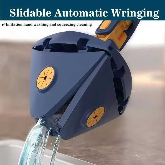 треугольная вращающаяся на 360° швабра