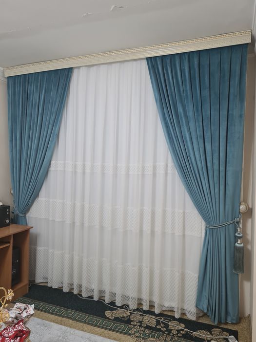 Шторы карнизы pardalar karnizlar jaluzi