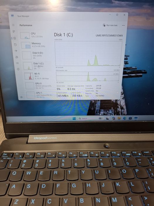 Hope Amanet P4-Lenovo Ideapad Gaming 3 15ARH05/Ryzen 5-4600H/Gtx 1650TI