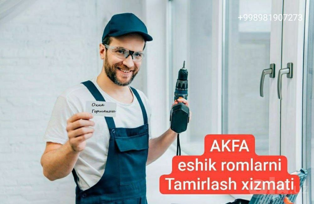 Akfa eshik romlar remont