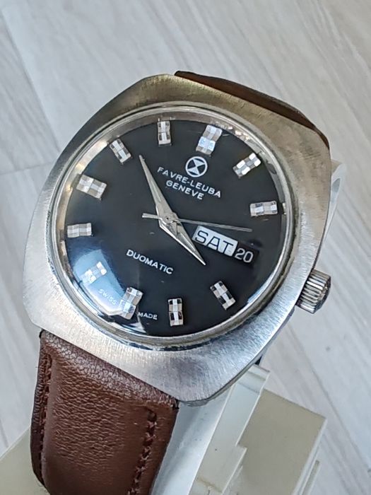 Ceas Favre Leuba Datomatic Automatic Funcționează excelent!