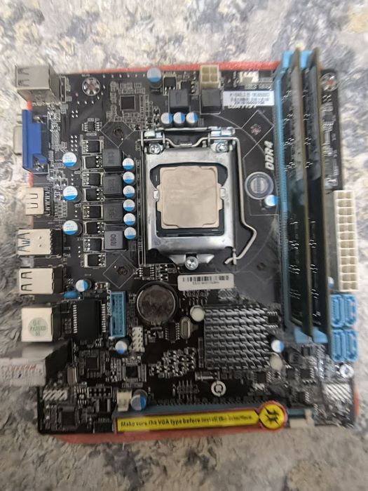 Tezda sotiladi Материнская плата Esonic H110NCL3 на базе чипсета Inte