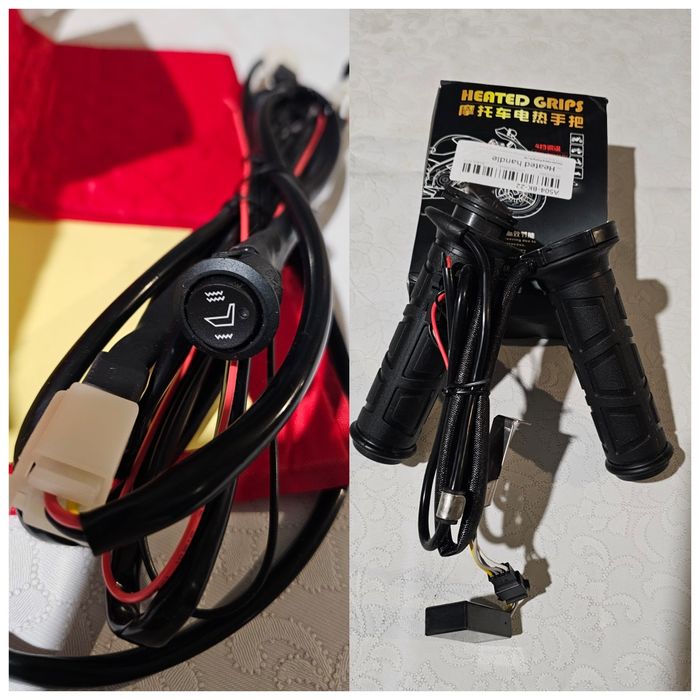 Kit complet mansoane/ manere si sa incalzite moto