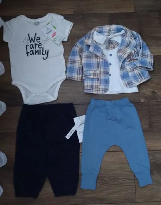 Lot haine bebe noi marimea 68 ( 4-6 luni )