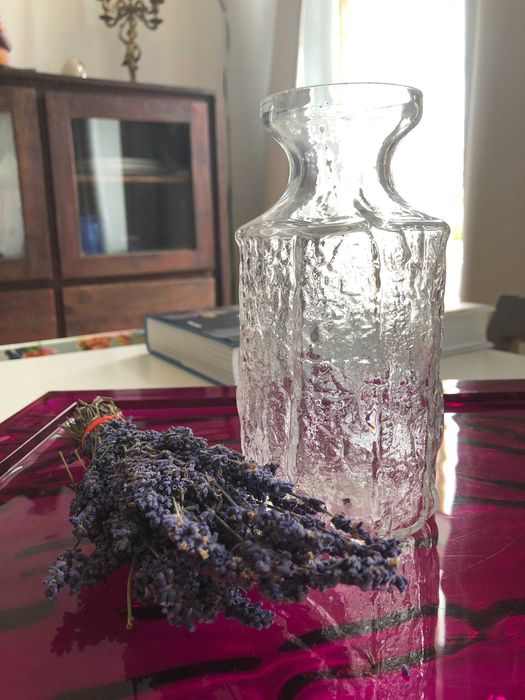 Iittala of Finland vase sticla decoratiune designer Timo Sarpaneva