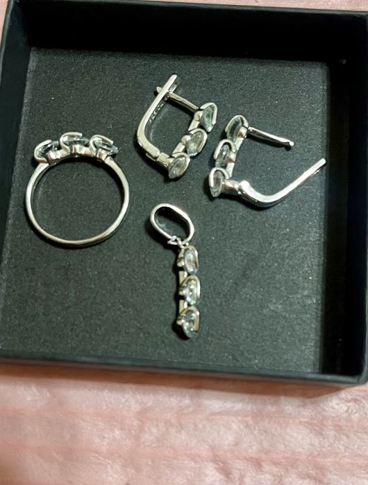 Серебрянный набор