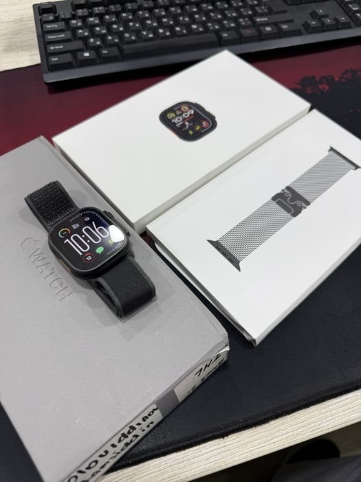 Apple watch 2 ultra. 49 mm  black Ti