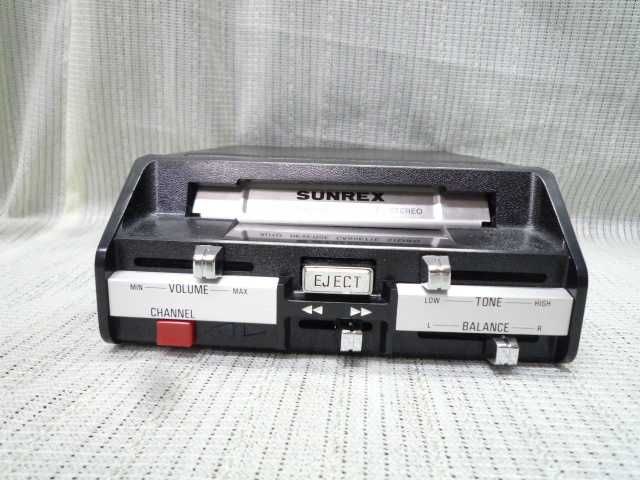 SUNREX CEA200 Cassette Car Stereo Tape Player Auto Reverse Casetofon OCEAN Masina Vintage Retro
