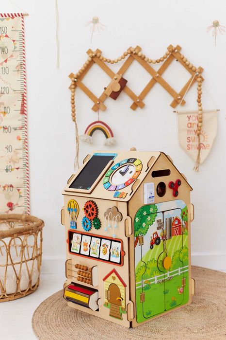 Didi, Развивающие бизидомик, ручная работа, подарок для детей