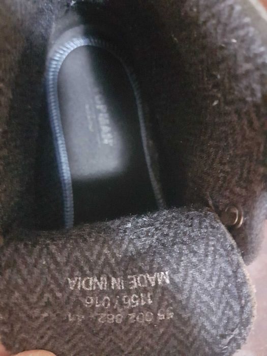 Мъжки зимни обувки.Topman. естествено кожа.