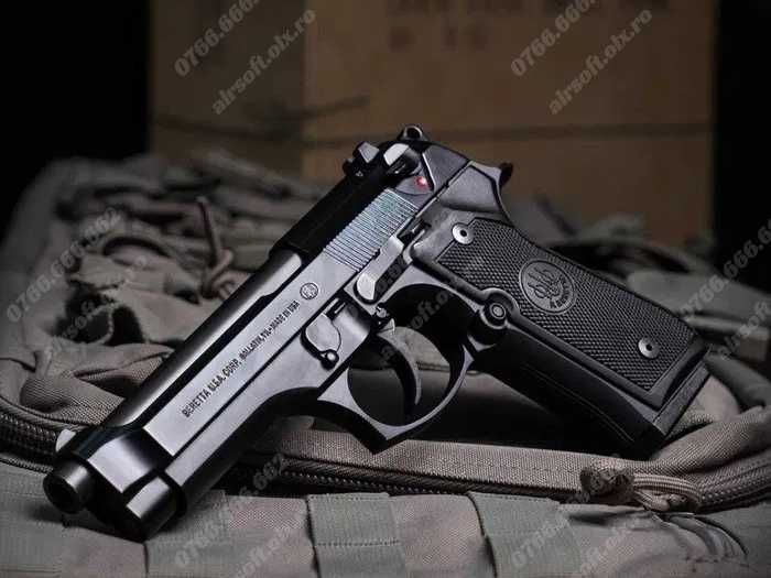 Pistol EDITIE MODIFICATA 5J+!! F.Puternic NOU! Cu Aer Comprimat Co2