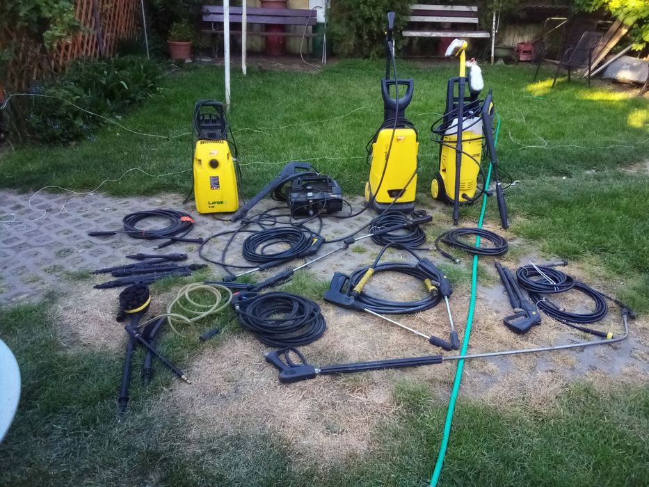 Aparat de spălat cu presiune  Karcher,  Lavoar și accesorii