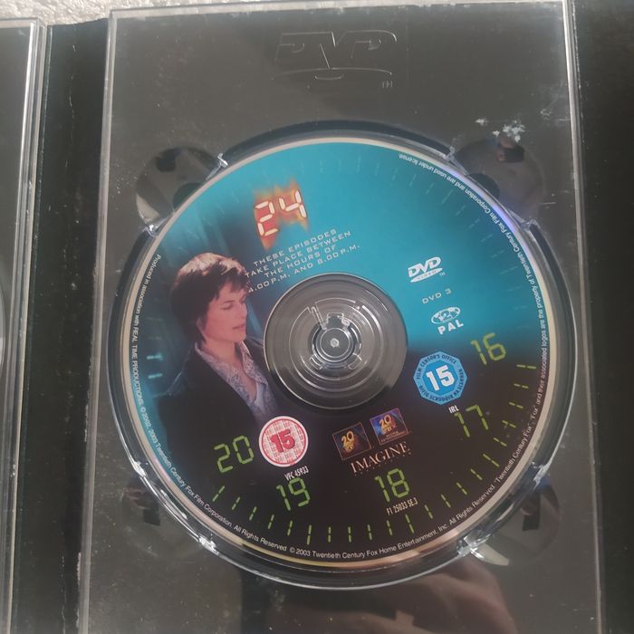 DVD колекция "24" сезон 2, 7 диска