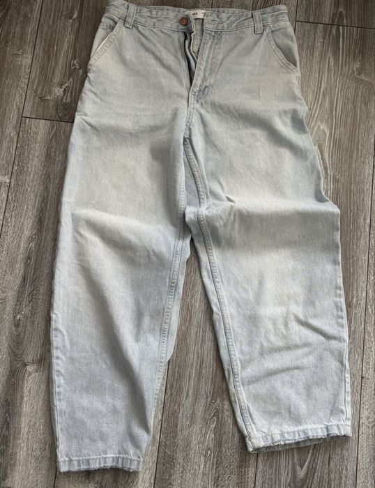 бэгги джинсы bershka
