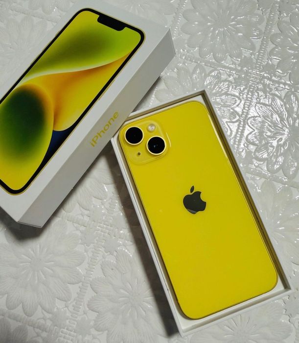IPhone 14 жълт 128GB