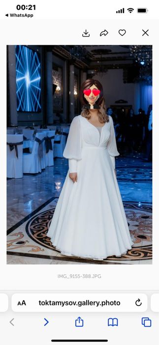 Продам свадебное платье