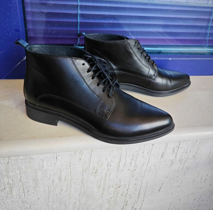 Дамски боти ,ботушки естествена кожа BIANKI