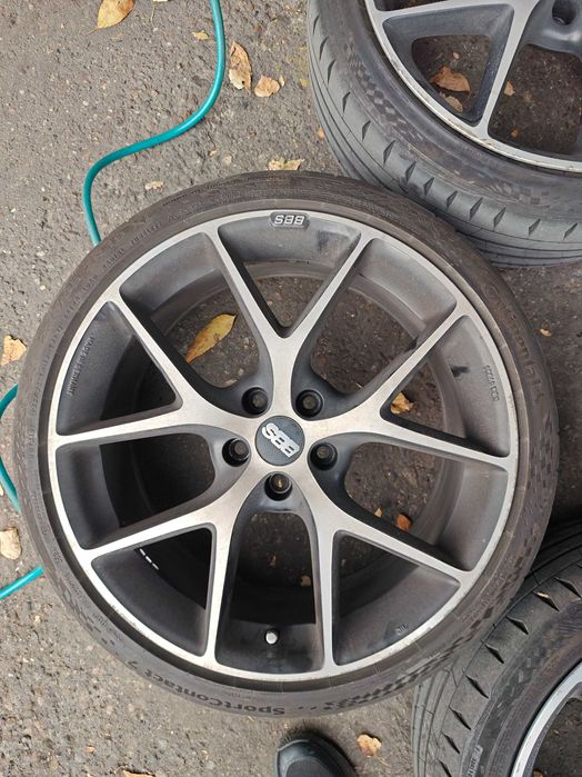 Джанти BBS 19" 5х108 с Гуми Continental 235/35/19