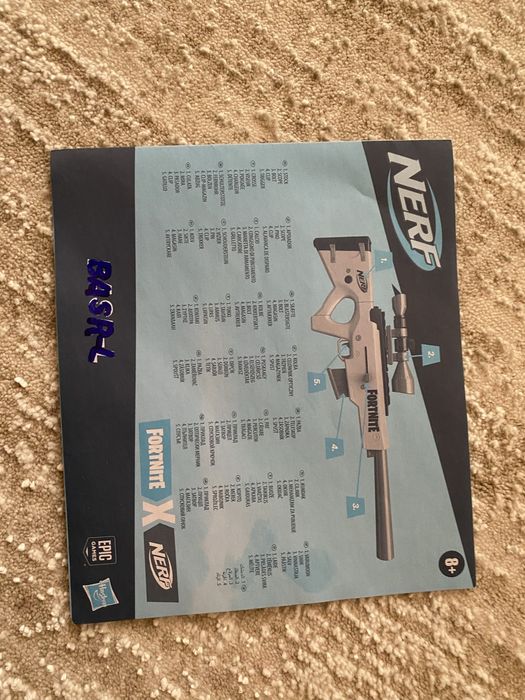 Игрушка нерф авп фортнайт