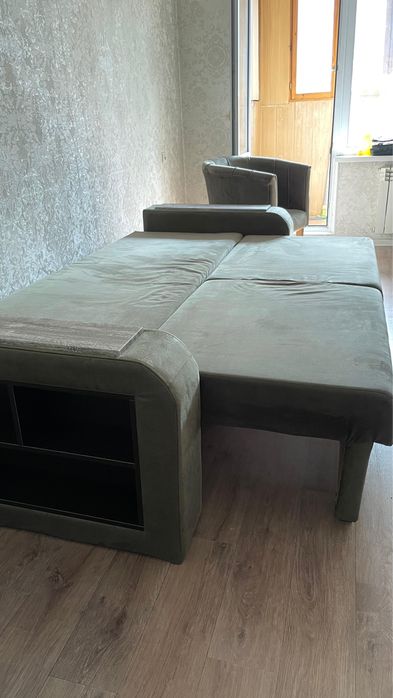 диван трансформер с кресломи