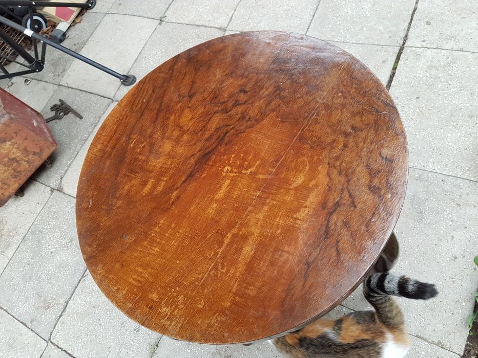 Mobilier epoca măsuță salon living lemn masiv