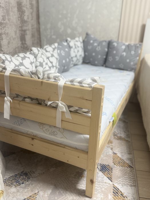 Детская кровать размером 60х120