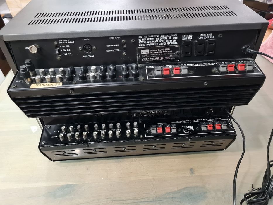 Amplificator  Sansui  AU- 5500  (servisat )