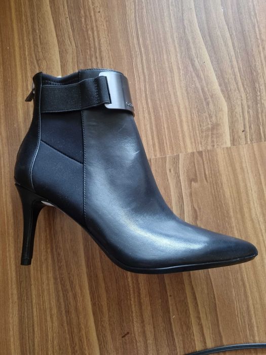 Cizme piele  Calvin klein toc 9cm