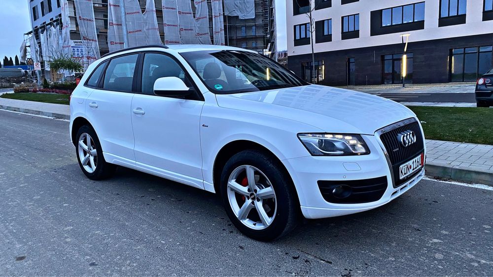 Vand Audi Q5 S-Line 06.2011 2.0tdi xenon piele navi camera inc scaune