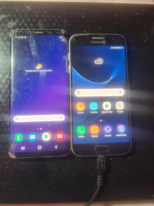 vand  2 telefone samsung   s7 display spart