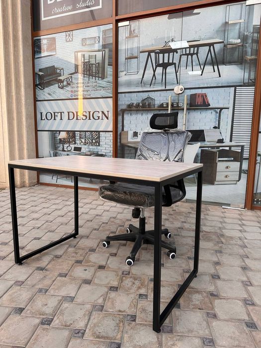 Мебль Стол парта компйютерный письменный stol stul parta loft temir