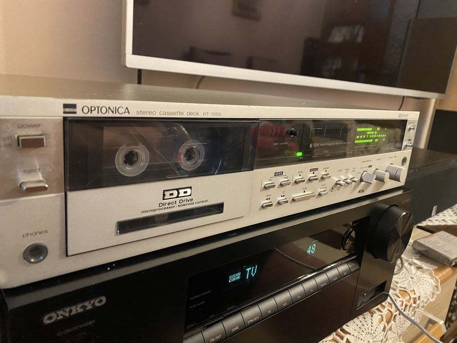 Casetofon deck directdrive Optonica (Sharp) RT-7000