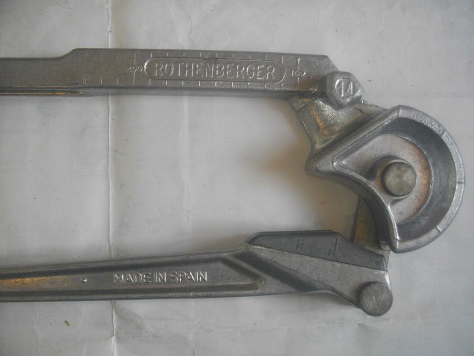 Тръбогиб ръчен уред огъване тръби VIRAX 16мм/14мм Rothenberger 14/12мм