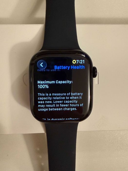 Apple Watch Series 11 (GPS) 46mm Jet Black – С Гаранция, като нов