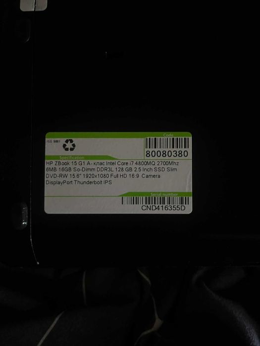 Лаптоп HP Zbook 15 G1 - Изгодна цена