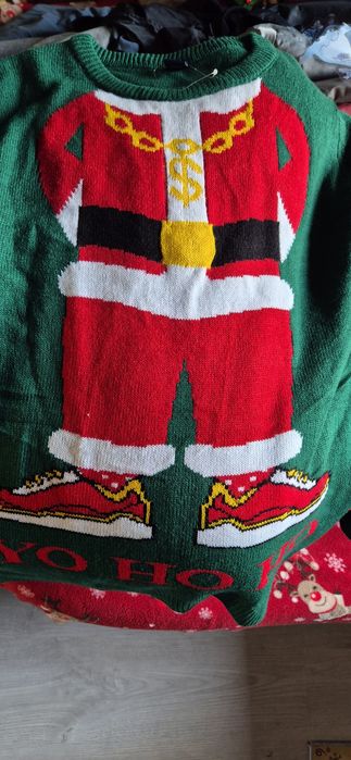 Мъжки коледен пуловер