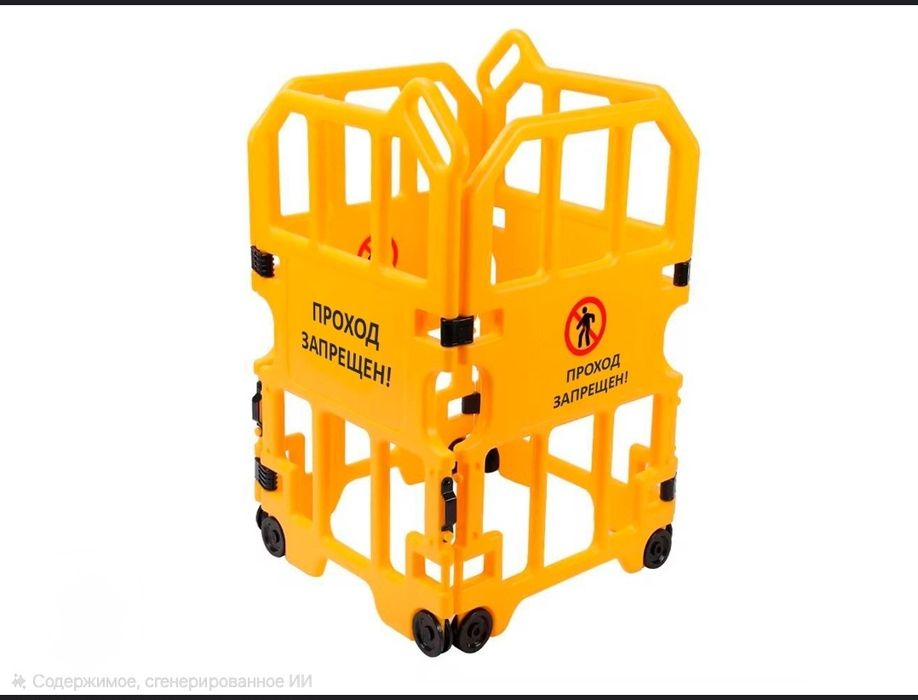 Ограждение для стройки и ТЦ NO ENTRY — 200$