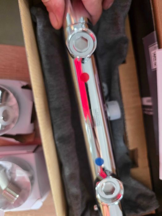 Baterie dus termostatica EISL Carneo cu reglare termostatică