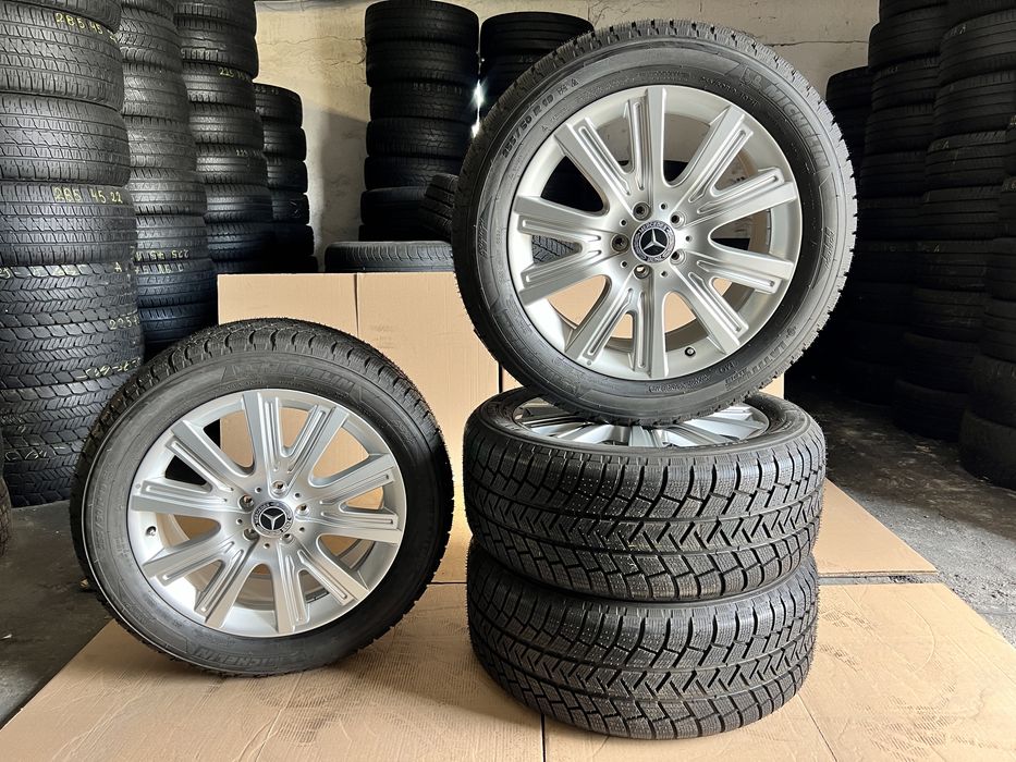 Jante NOI originale Mercedes GLE , GLS , ML , 19 inch’+ anvelope 255/50/19 , Michelin NOI