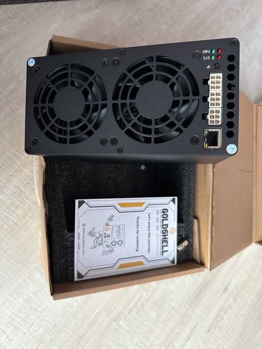 Goldshell KA BOX PRO копач/миньор за Kaspa, Bitcoin, Sedra и Bugna - НОВ ~ 1.10$ на ден