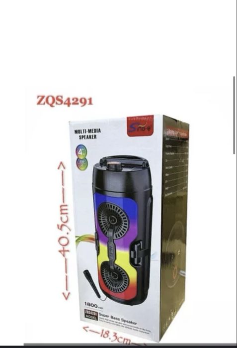 Sing-e Bluetooth колонка,Музка,калонка, Микрафон