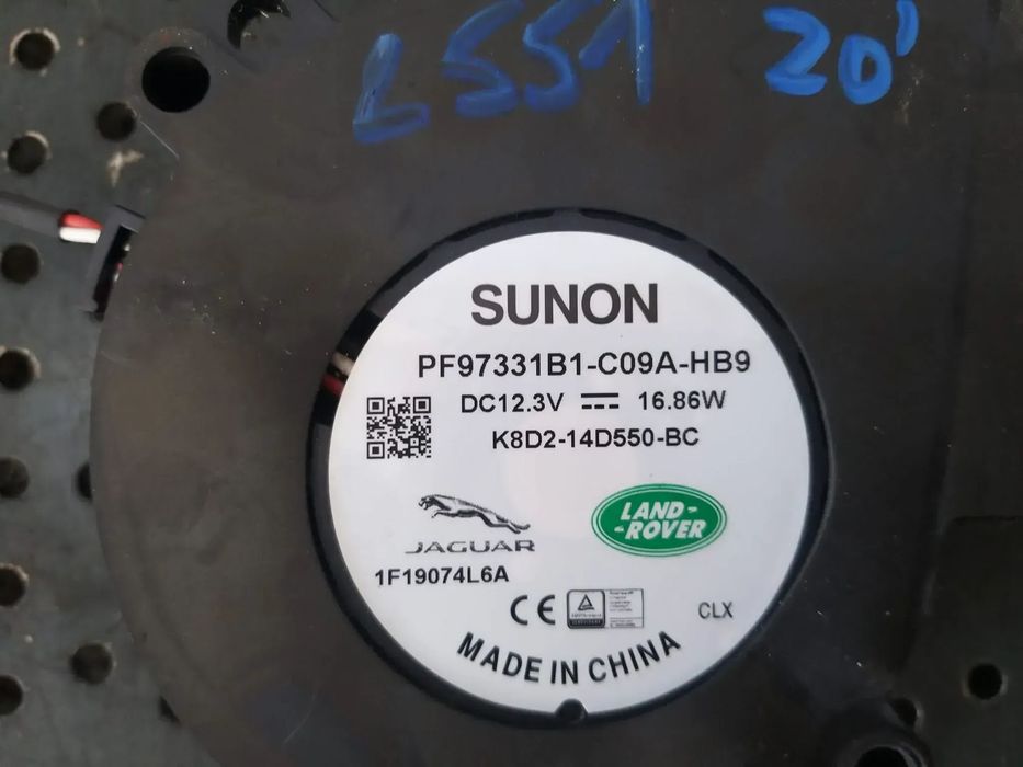 Ventilator racire baterie land rover range rover evoque 2 l551 k8d214d550bc